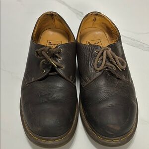 DOC MARTENS 12049 men\'s brown leather oxford loafers Dr. Martens | Shoes | Doc Martens 249 Mens Brown Leather  main image 4